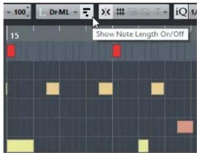 STEINBERG Cubase AI 9.5 - Note Display - 2