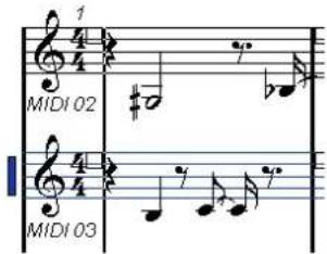 STEINBERG Cubase AI 9.5 - Score Display - 2