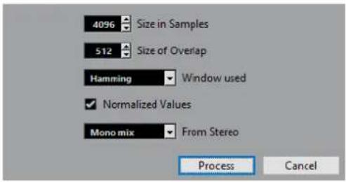 STEINBERG Cubase AI 9.5 - Spectrum Analyzer Settings - 1