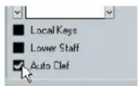 STEINBERG Cubase Studio 5 - Using Auto Clef - 1