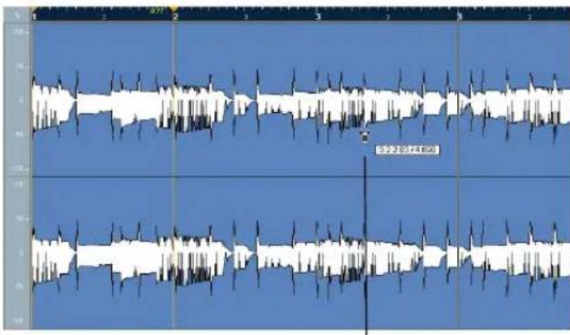STEINBERG Cubase Studio 5 - Using the Free warp tool - 1