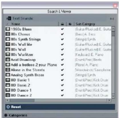 STEINBERG Cubase Studio 5 - Applying track or VST presets in the Inspector or the context menu of the track - 1