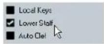 STEINBERG Cubase Studio 5 - Setting the key for a split system - 1