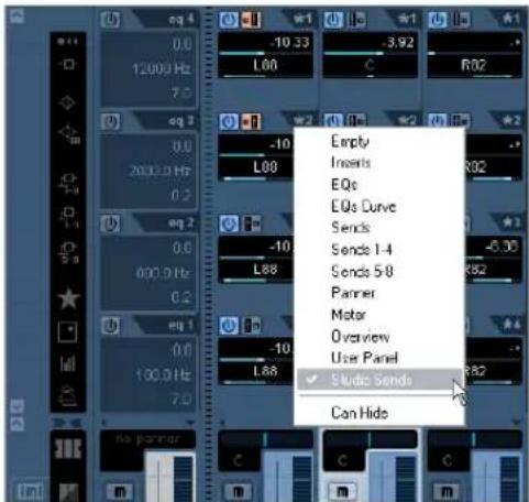 STEINBERG Cubase Studio 5 - Configuring Studio Sends - 1