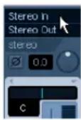 STEINBERG Cubase Studio 5 - Selecting an input bus for a track - 4