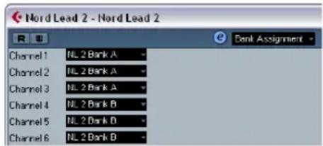 STEINBERG Cubase Studio 5 - About Patch Banks - 1