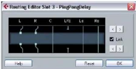 STEINBERG Cubase Studio 5 - Using mono or stereo effects with a surround channel (Cubase only) - 3