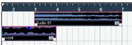 STEINBERG Cubase Studio 5 - Grouping Events - 1