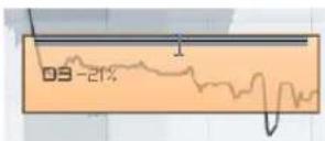 STEINBERG Cubase Studio 5 - Tilting the micro-pitch curve - 4