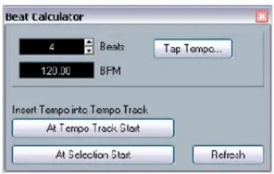 STEINBERG Cubase Studio 5 - The Process Bars dialog (Cubase only) - 2