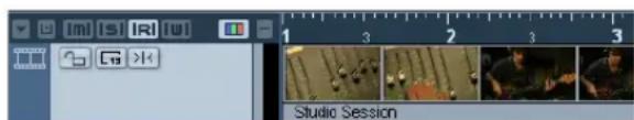 STEINBERG Cubase Studio 5 - Playing back a video file - 1