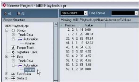 STEINBERG Cubase Studio 5 - Editing Automation tracks - 1