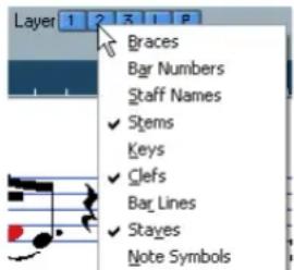 STEINBERG Cubase Studio 5 - About the lock layers - 1