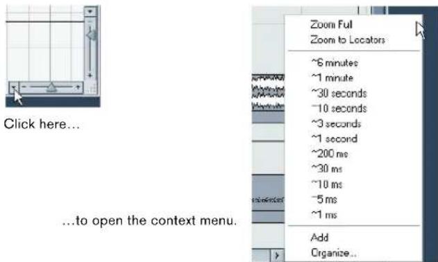 STEINBERG Cubase Studio 5 - Zoom presets and Cycle markers - 1