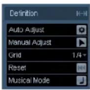 STEINBERG Cubase Studio 5 - The Definition tab - 1