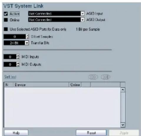 STEINBERG Cubase Studio 5 - Activating VST System Link - 1