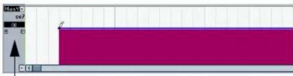 STEINBERG Cubase Studio 5 - Adding and editing events in the controller display - 1