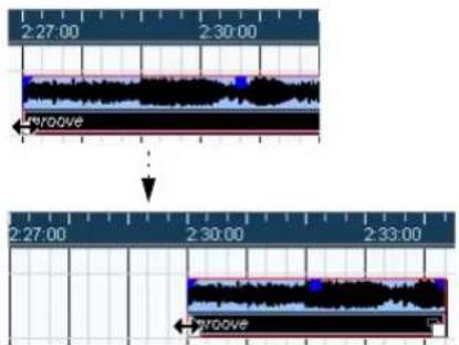 STEINBERG Cubase Studio 5 - Resizing events - 3