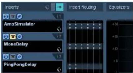 STEINBERG Cubase Studio 5 - Using mono or stereo effects with a surround channel (Cubase only) - 1