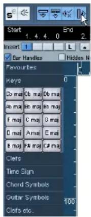 STEINBERG Cubase Studio 5 - The Symbols Inspector - 1