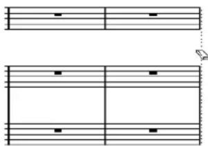 STEINBERG Cubase Studio 5 - Breaking bar lines in one grand staff - 2
