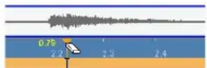 STEINBERG Cubase Studio 5 - Deleting warp tabs - 1