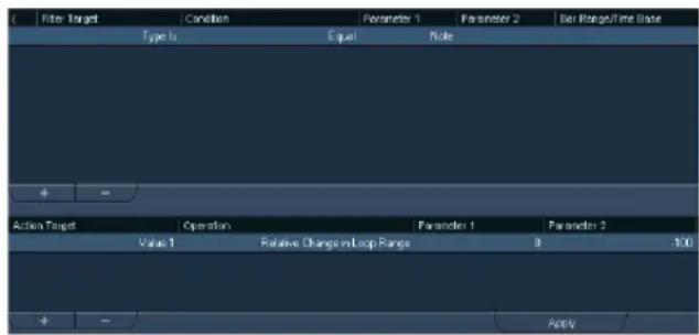 STEINBERG Cubase Studio 5 - Relative Change in Loop Range (Logical Editor only) - 1