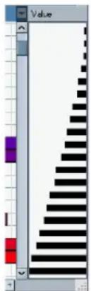 STEINBERG Cubase Studio 5 - Editing in the value display - 1