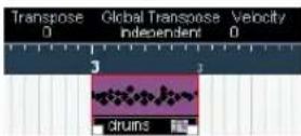 STEINBERG Cubase Studio 5 - The Global Transpose setting - 1
