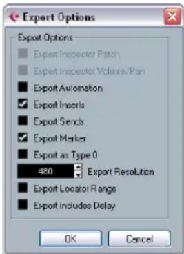 STEINBERG Cubase Studio 5 - Exporting MIDI files - 1