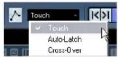 STEINBERG Cubase Studio 5 - Automation modes - 2