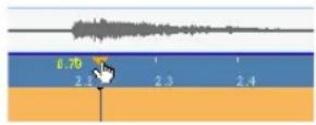 STEINBERG Cubase Studio 5 - Moving the insert position of existing warp tabs - 1