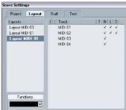 STEINBERG Cubase Studio 5 - Using layout symbols - 1