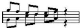 STEINBERG Cubase Studio 5 - Move the notes to voice 2. - 3