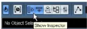 STEINBERG Cubase Studio 5 - The Inspector - 1