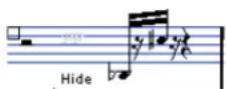 STEINBERG Cubase Studio 5 - Viewing hidden objects - 1
