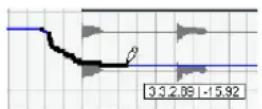 STEINBERG Cubase Studio 5 - Drawing automation events - 2