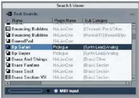 STEINBERG Cubase Studio 5 - Via standard MIDI input - 1