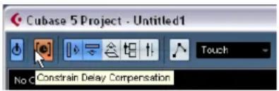 STEINBERG Cubase Studio 5 - Constrain Delay Compensation - 1