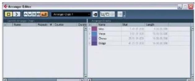 STEINBERG Cubase Studio 5 - Creating an Arranger chain - 2