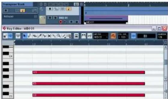 STEINBERG Cubase Studio 5 - Keep Transpose in Octave Range - 1