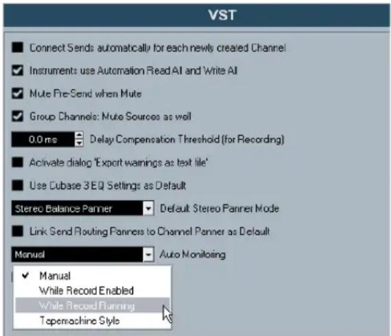 STEINBERG Cubase Studio 5 - Monitoring via Cubase - 1