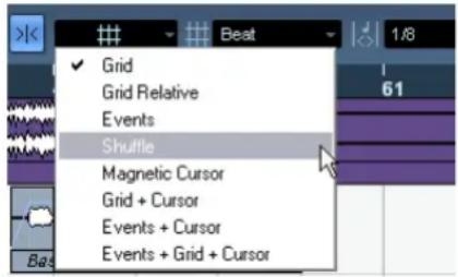 STEINBERG Cubase Studio 5 - The Snap function - 3