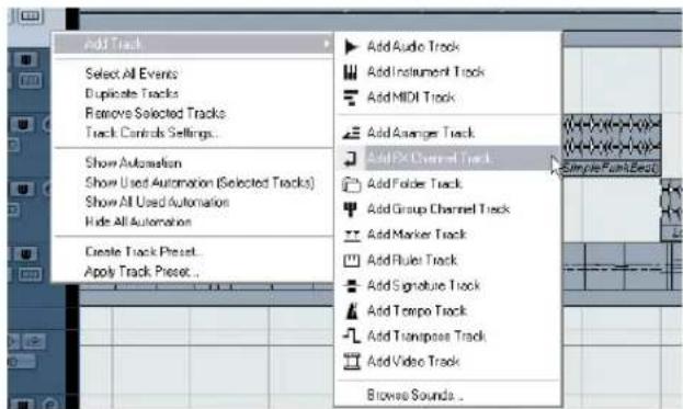 STEINBERG Cubase Studio 5 - Handling tracks - 1