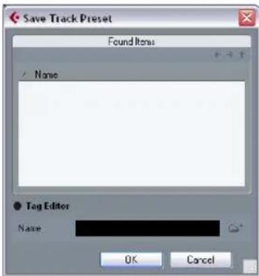 STEINBERG Cubase Studio 5 - Creating a track preset - 1