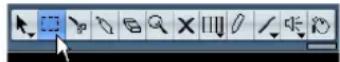 STEINBERG Cubase Studio 5 - Creating and adjusting fades with the Range Selection tool - 1