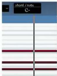 STEINBERG Cubase Studio 5 - The chord recognition function - 1