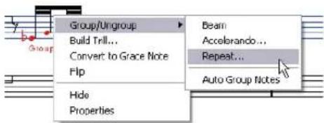 STEINBERG Cubase Studio 5 - Grouping notes using Repeats - 1