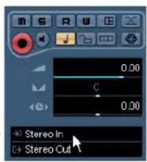 STEINBERG Cubase Studio 5 - Selecting an input bus for a track - 2