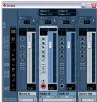 STEINBERG Cubase Studio 5 - About the multiple mixer windows - 2